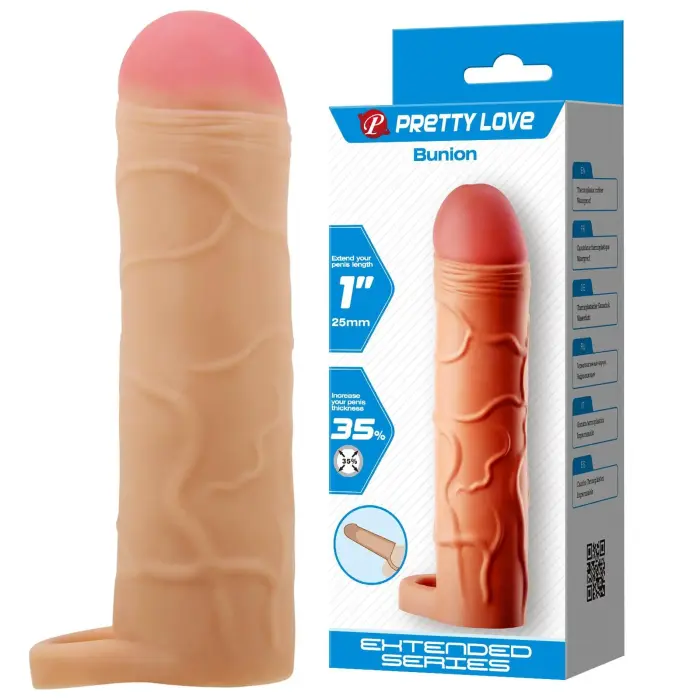 PRETTY LOVE - Bunion Penis Sleeve - 2.5 cm (1″) - Skin