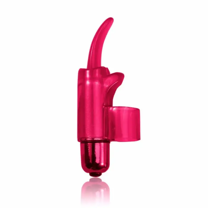 PowerBullet Tingling Tongue пальчиковый вибратор – 7.5 см (3″) – розовый
