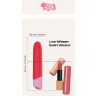 Love Whisper Bullet Vibrator – 10 cm – Pink — Photo 9
