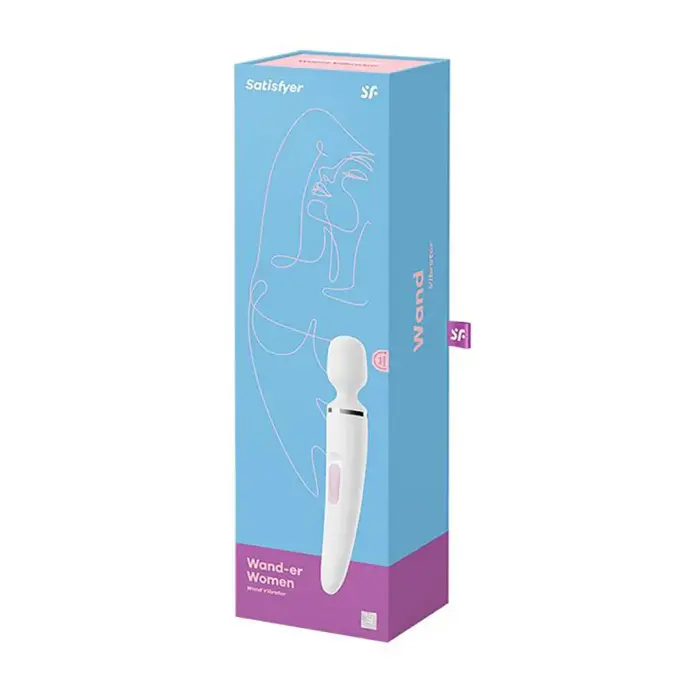Wand-er Woman Wand вибратор – 22 cm (8.5″) – белый