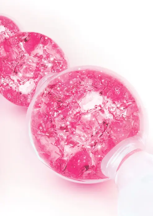 ToyJoy Crystal Trio Butt Plug – M – Pink