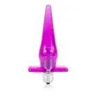 Mini Vibro Tease vibrējošs anālais spraudnis – 10 cm (4″) – Rozā Foto 1