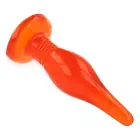 BAILE Red Soft Touch Anal Plug – 14.2 cm – Red — Photo 2