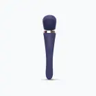 BRUSH CRUSH wand masāžas vibrators – 25.4 cm (10″) – zils — Foto 6