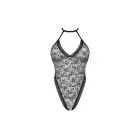 Xenita Animal Print Bodysuit with Lace Trim – L/XL — Photo 5