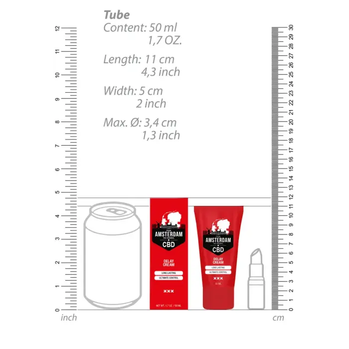 Original CBD from Amsterdam aiztures krēms – 50 ml Foto 12