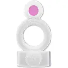 CASUAL LOVE Vibrating Double Ring Transparent – Flexible Stimulation System — Photo 1