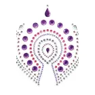 Bijoux Indiscrets Flamboyant набор украшений для тела – фиолетовый и розовый — Фото 4