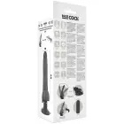 Вибратор BASECOCK Vibrating Model – 20 см (7.9″) – черный — Фото 4