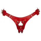 Bad Kitty Strap-On Harness – Red — Photo 4