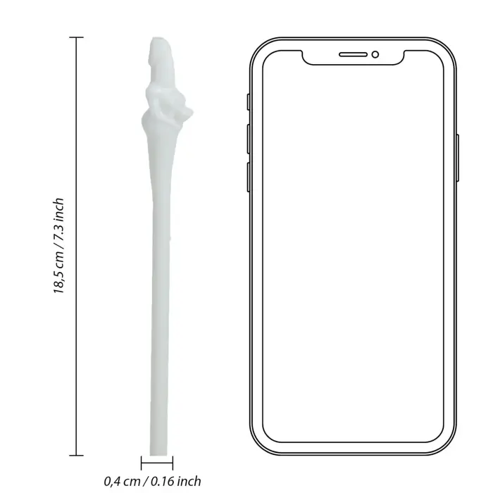 Couples Straws - Black and White Foto 3