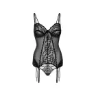 Lace Cami Corset with string – Black – L — Photo 8