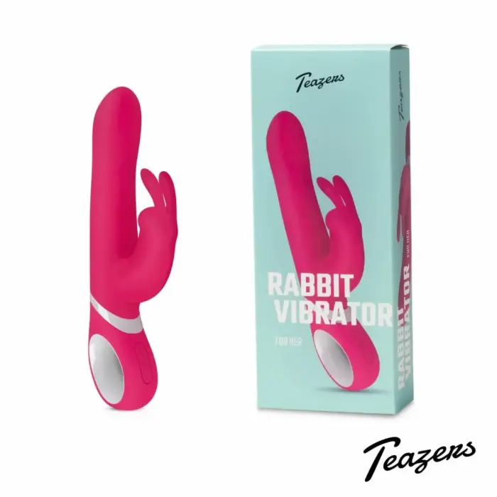 EasyToys вращающийся и вибрирующий кролик-вибратор – 24 см (9.5″) – фиолетовый