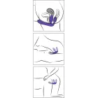 Strapless Strap-On Triple Teaser – 20 cm (8″) — Photo 5