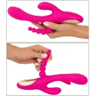 Sweet Smile Triple Vibe Vibrator with Flicking Tongue – 24.4 cm (9.6″) – Pink — Photo 10