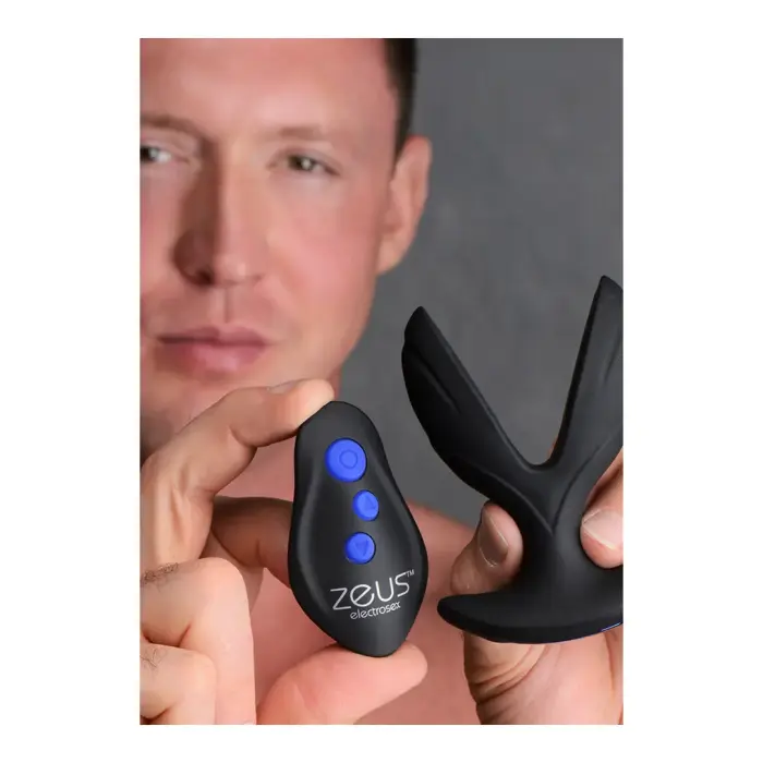 Electro-Spread - Vibrējošs un E-Stim silikona anālais spraudnis Foto 4