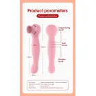 Lauren USB vibrators – rozā Foto 2
