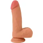 Realistic Liquid Silicone Dildo – 18 cm (7″) – Skin — Photo 1
