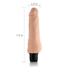 Xtreme Feel Cyberskin vibratorius – 19 cm (7.5″) – kūno spalva — Nuotrauka 6