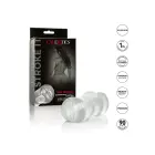 Stroke It Tight Dual-Entry Masturbator – Clear — Photo 5