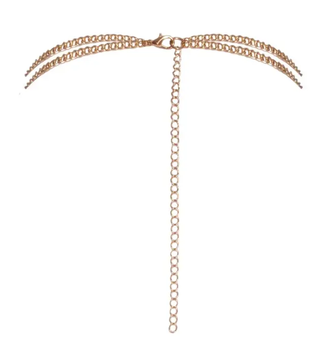 Cottelli ACCESSOIRES ķermeņa ķēde – zelts Foto 9