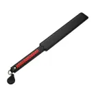 Sevanda – spanking paddle with braided handle – black/red – 46.8 cm — Photo 1