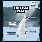 Mythical Mates Tentacle Play Jelly Intimate Machine dildo – 22 cm (8.7″) – caurspīdīgs — Foto 5