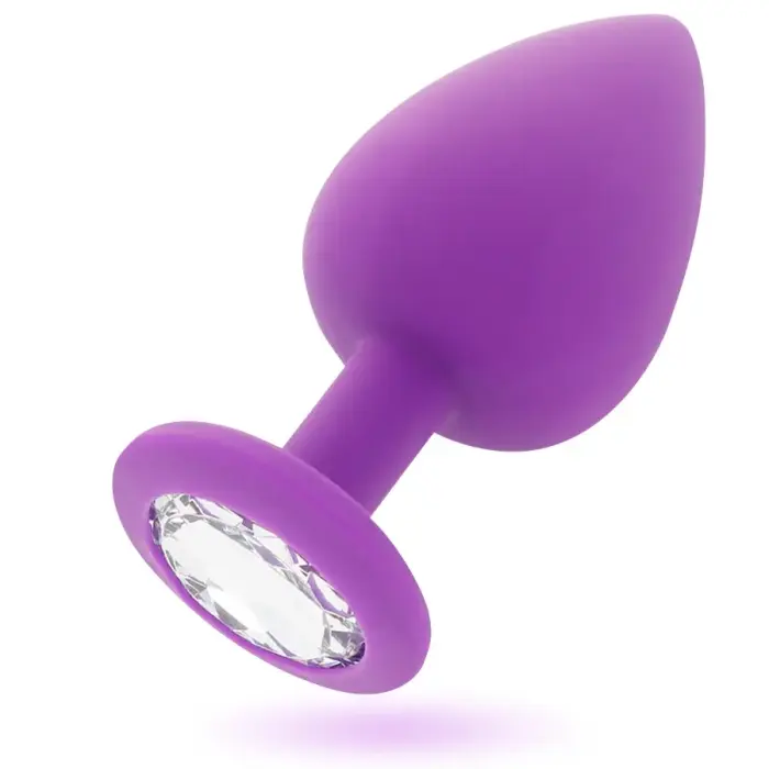 Intense Shelki L silikoninis analinis kištukas – 9.2 cm – Violetinė