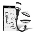 INTENSE Manual Intimate Pump with Two Interchangeable Cups, Transparent — Photo 1