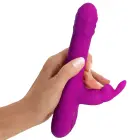 Smile pöörlev jänese vibraator – 22 cm (8.6″) — Foto 9
