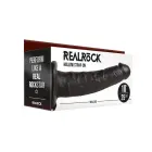 RealRock Hollow Strap-On Dildo – 24.5 cm (10″) – Black — Photo 1