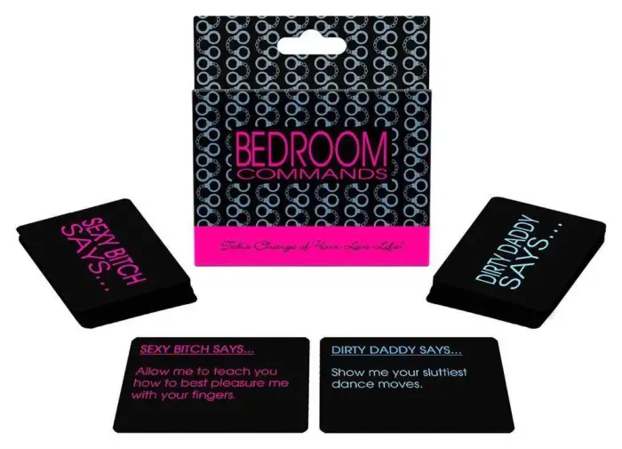 Bedroom Commands erotiska kāršu spēle pāriem