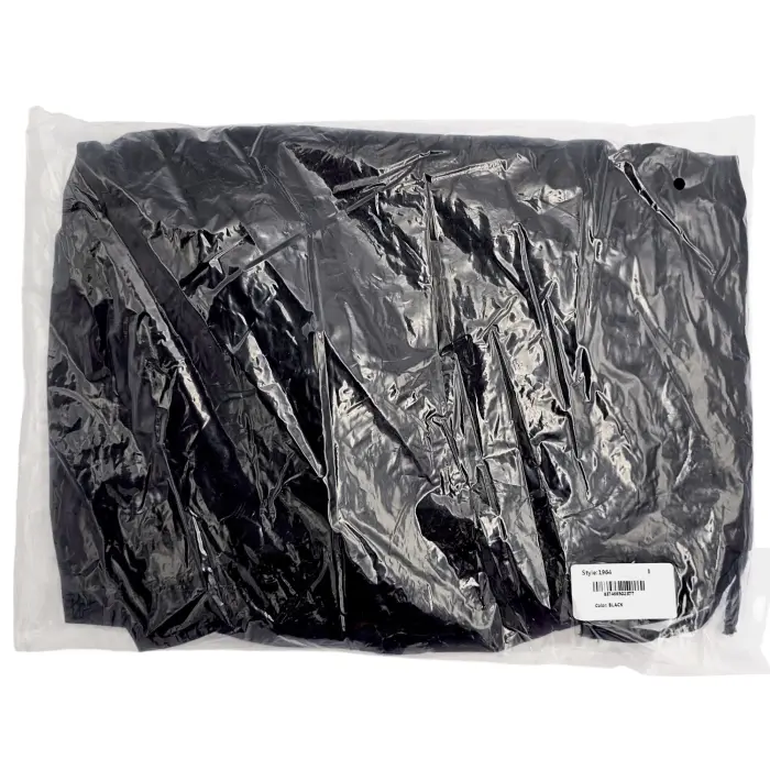 Amora halāts ar mežģīņu sirds detaļu – melns – L Foto 4