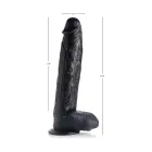 Raging Rhino sooniline dildo – 43 cm (17″) – Must — Foto 4