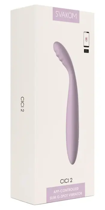 SVAKOM Cici 2 гибкий вибратор – 18 cm (7″) – фиолетовый