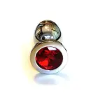 Jewel Buttplug – 10 cm – Red — Photo 2