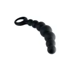 NMC 7 Inch Ribbed Silicone Beads – black – flexible graduated design – 17.8 cm — Photo 4