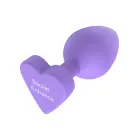Slepenās ieejas anālais spraudnis – līdz 7 cm – Violets — Foto 15