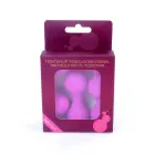 Kulki Silicone Kegel Balls Set – Purple — Photo 5