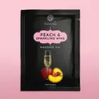 Peach & Sparkling Wine masāžas eļļa – 10 ml Foto 3