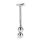 Mr. Steel The Depth Charger Dvigubos sferos analinis kištukas – Silver — Nuotrauka 5