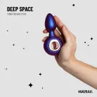 Hueman Deep Space Vibrating Plug – 12.5 cm – Black — Photo 2
