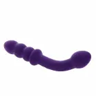 Evolved The Seeker Dual-Ended Vibrating Silicone Device – 22.6 cm – Purple — Photo 5
