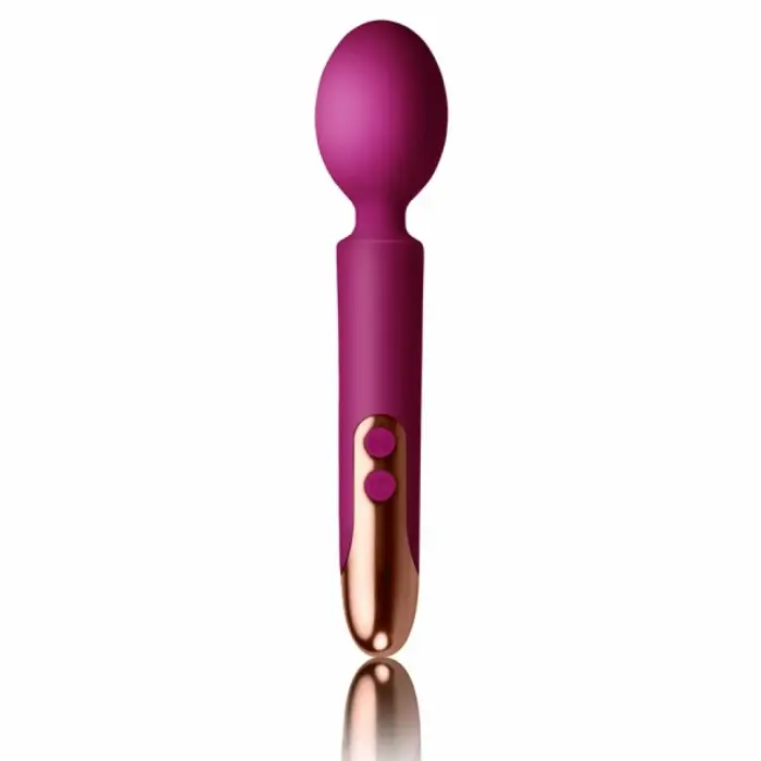 Rocks-Off Oriel Wand rozā – kompakts uzlādējams silikona wand masāžas vibrators