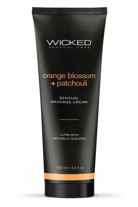 Wicked Sensual – массажный крем – цветок апельсина и пачули – 120 мл