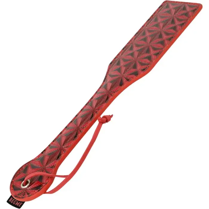BEGME Red Edition dirbtinės odos plaktukas – raudonas