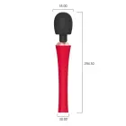 The King – powerful wand vibrator – red/black — Photo 5