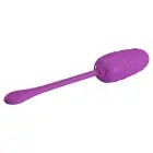 PRETTY LOVE Marina Vibrating Egg – 9.5 cm (3.7″) – Purple — Photo 2