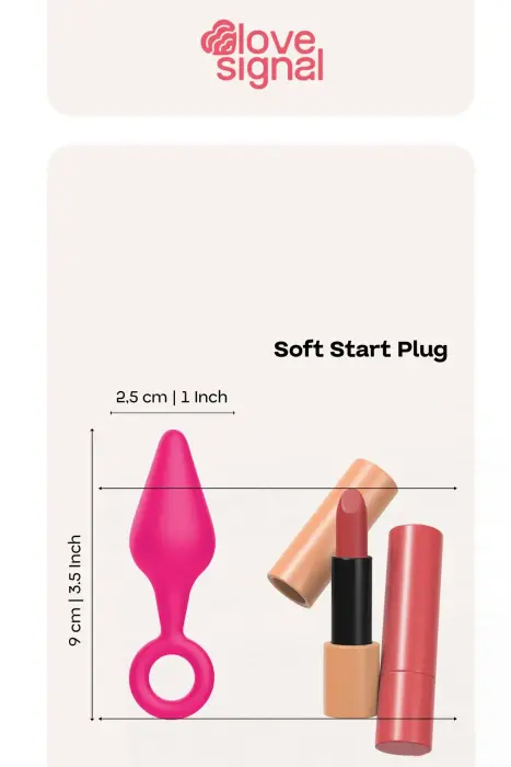 Soft Start Plug – 9 cm – Skin Photo