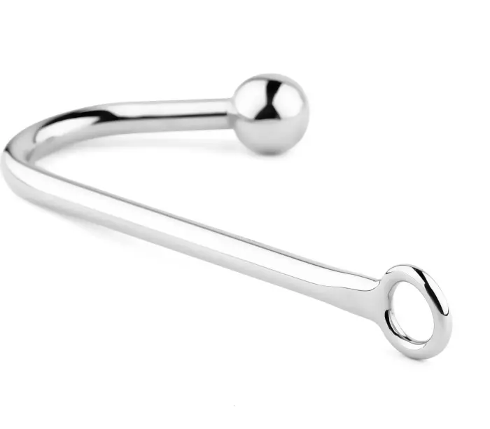 Anālais āķis – Fetish – 24 cm – Metāls Foto 4